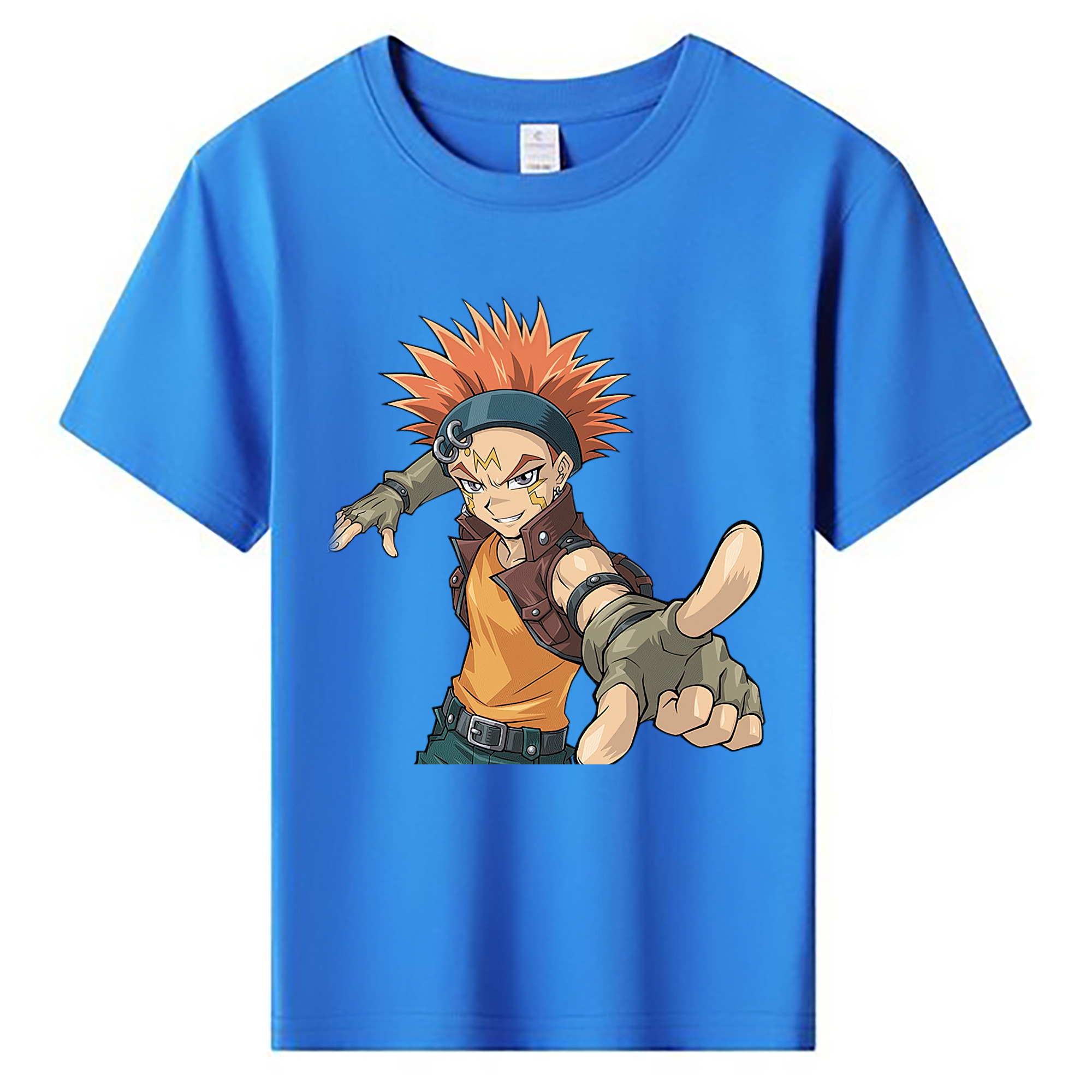 （画像用） 遊☆戯☆王 Yu-Gi-Oh! 綿100％キッズTシャツ（フロントプリント）